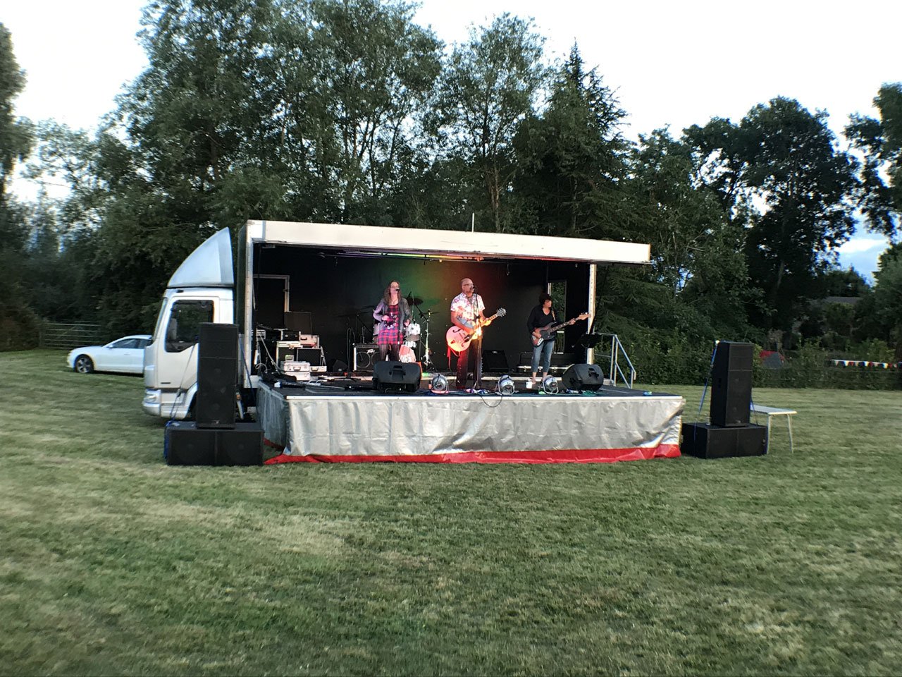 mobile stage hire